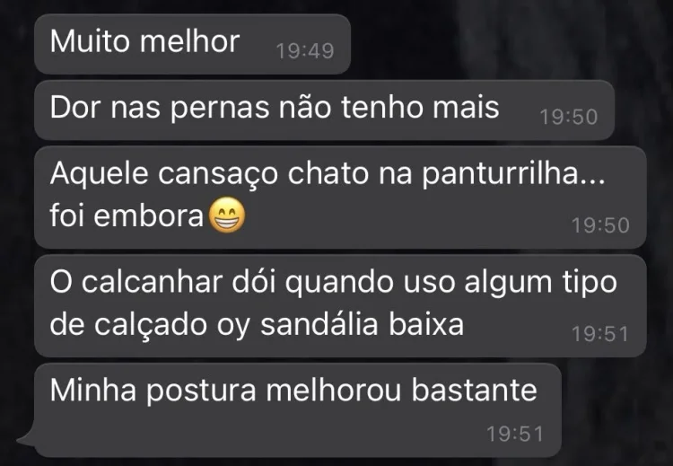 Depoimento de aluno